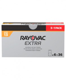 Батарейки для слухових апаратів Rayovac Extra 13 (72 шт)
