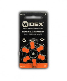 Батарейки WIDEX №13 (6 шт.)