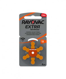 Батарейки для слухових апаратів Rayovac EXTRA 13 (6 шт)