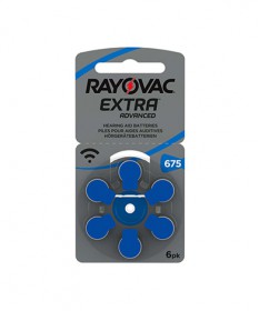 Батарейки для слухових апаратів Rayovac EXTRA 675 (6 шт)