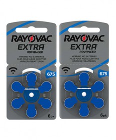 Батарейки для слухових апаратів Rayovac Extra 675 (12 шт)